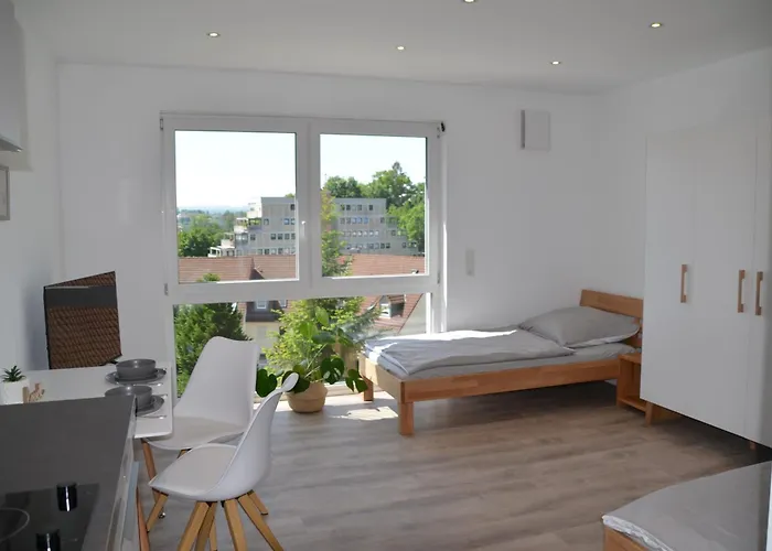 Appartement Mit Kueche, 2 Einzelbetten, Dusche, Parkplatz, Schnellem Internet, Ada3 *