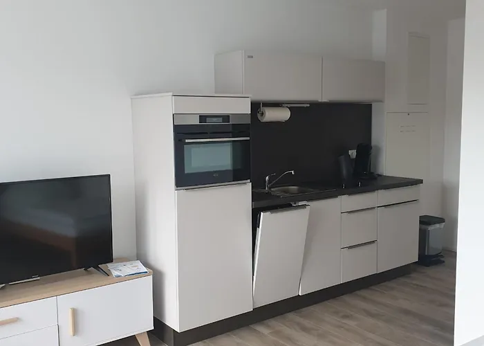 Appartement Mit Kueche, 2 Einzelbetten, Dusche, Parkplatz, Schnellem Internet, Ada3 *